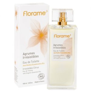 Florame Agrumes Irrésistibles淡香水，玻璃瓶装的柠檬香调
